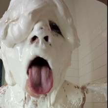 Messy Temptress: Gooey Blowjob with Sticky Marshmallow and Strawberry Syrup