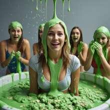 bob1987564: Green Slime Fun with Friends