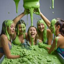 bob1987564: Green Slime Fun with Friends