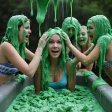 bob1987564: Green Slime Fun with Friends