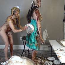 Jayce: Jayce and Brooklyn in "A Wam Wedding" Dress Destruction!