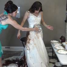 Jayce: Jayce and Brooklyn in "A Wam Wedding" Dress Destruction!