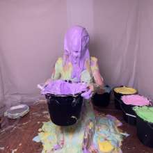 RevSlymsford: Kaydens V 10 Pies + 5 Buckets Of Foam Slime, + Chocolate Too