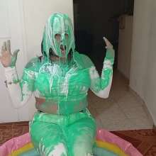 Hikari-Studio-Wam: Large Slime Bucket for Hikari's White Clothes