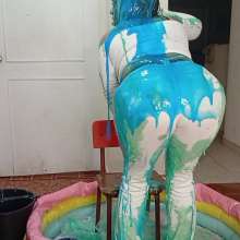 Hikari-Studio-Wam: Large Slime Bucket for Hikari's White Clothes