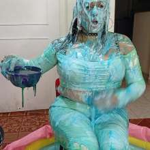 Hikari-Studio-Wam: Large Slime Bucket for Hikari's White Clothes