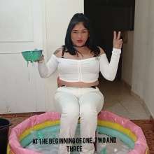 Hikari-Studio-Wam: Large Slime Bucket for Hikari's White Clothes