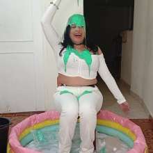 Hikari-Studio-Wam: Large Slime Bucket for Hikari's White Clothes