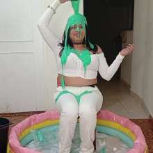 Hikari-Studio-Wam: Large Slime Bucket for Hikari's White Clothes