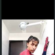 WETColours: Luke Spiderman in a Long Shower