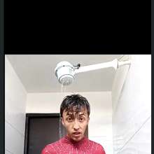 WETColours: Luke Spiderman in a Long Shower