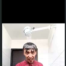 WETColours: Luke Spiderman in a Long Shower