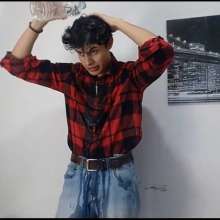 WETColours: Matteo Gets Wet with Water Bottles in Shirt and Jeans