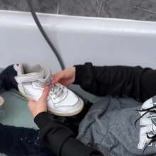 Wet Live Team: Mess Is Fine Soaking Wetlook Shower Strip Tease