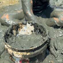 Messy Temptress: Muck Bucket Mania: Naked and Slimed With Stinky Mud!