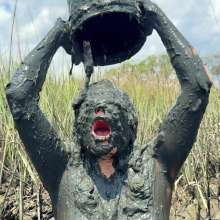 Messy Temptress: Muck Bucket Mania: Naked and Slimed With Stinky Mud!