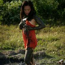 dlodoski: Mia's Hilltop Mud Arousal--Photos