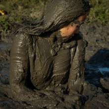 dlodoski: Mia's Hilltop Mud Arousal--Photos