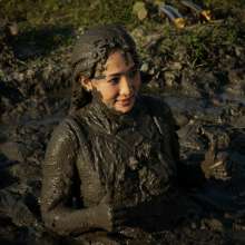 dlodoski: Mia's Hilltop Mud Arousal--Photos
