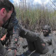 Messy Temptress: Muddy Makeout + Filthy Fucking in the Swamp!