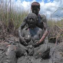 Messy Temptress: Muddy Makeout + Filthy Fucking in the Swamp!