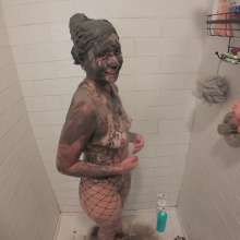 Messy Temptress: Muddy Handjob + Walk of Shame + Cleanup!  (Behind the Scenes)