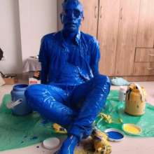 MessyGuys: Nerdy Twink Takes a Fully-clothed Slime Shower, Then Strips