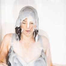 CandyCustard: Photoset: Lottii Rose Gunging and Clothes Filling