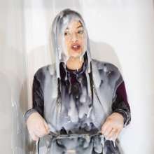 CandyCustard: Photoset: Lottii Rose Gunging and Clothes Filling