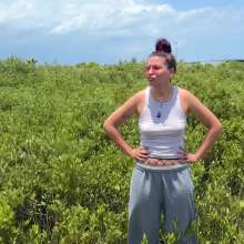 Messy Temptress: Possessed and Humiliated by a Mud Spirit
