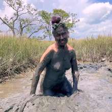 Messy Temptress: Possessed and Humiliated by a Mud Spirit