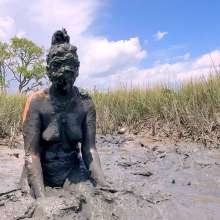 Messy Temptress: Possessed and Humiliated by a Mud Spirit