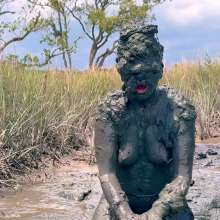 Messy Temptress: Possessed and Humiliated by a Mud Spirit