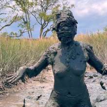 Messy Temptress: Possessed and Humiliated by a Mud Spirit