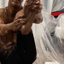 NynoGunge: Pouring 6kg of Nutella on My Body
