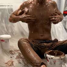 NynoGunge: Pouring 6kg of Nutella on My Body