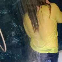 Wet Orchid: Random Fully-Clothed Shower Dare