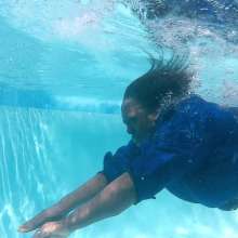 gsdwetlook: Soaking Wet in Black and Blue