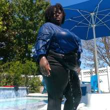 gsdwetlook: Soaking Wet in Black and Blue