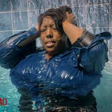 gsdwetlook: Soaking Wet in Black and Blue