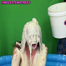 Messy Temptress: The Most Disgusting Sliming in History!