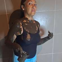 KendraCreampie: Thick Mud Omg