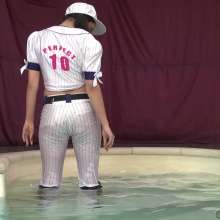 wamtec: Wetlook Cosplay Session--Baseball Girl