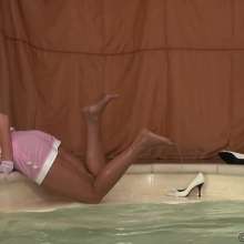 wamtec: Wetlook Cosplay Session--Flight Attendant