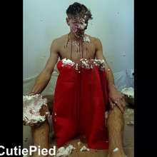 Cutiepied-production: Yannis 4 : Face Pushed into Pies