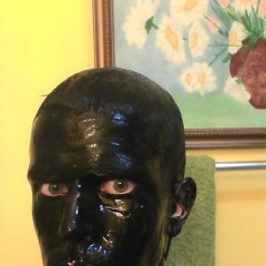 GungeMonkey: Just messin' with black paint