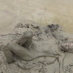 Jayce: !New DL! Jayce Has Fun in the Mud Pit Wearing a Bikini and Sneakers!