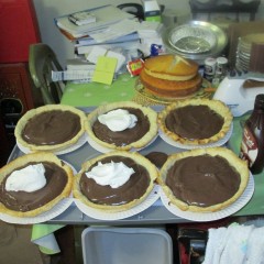 JD and Messy Andi: Recipe for pie crust for throwing pies?