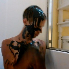 GungeMonkey: Messy Black Paint (free vid)