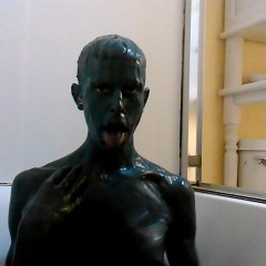 GungeMonkey: Messy Black Paint (free vid)